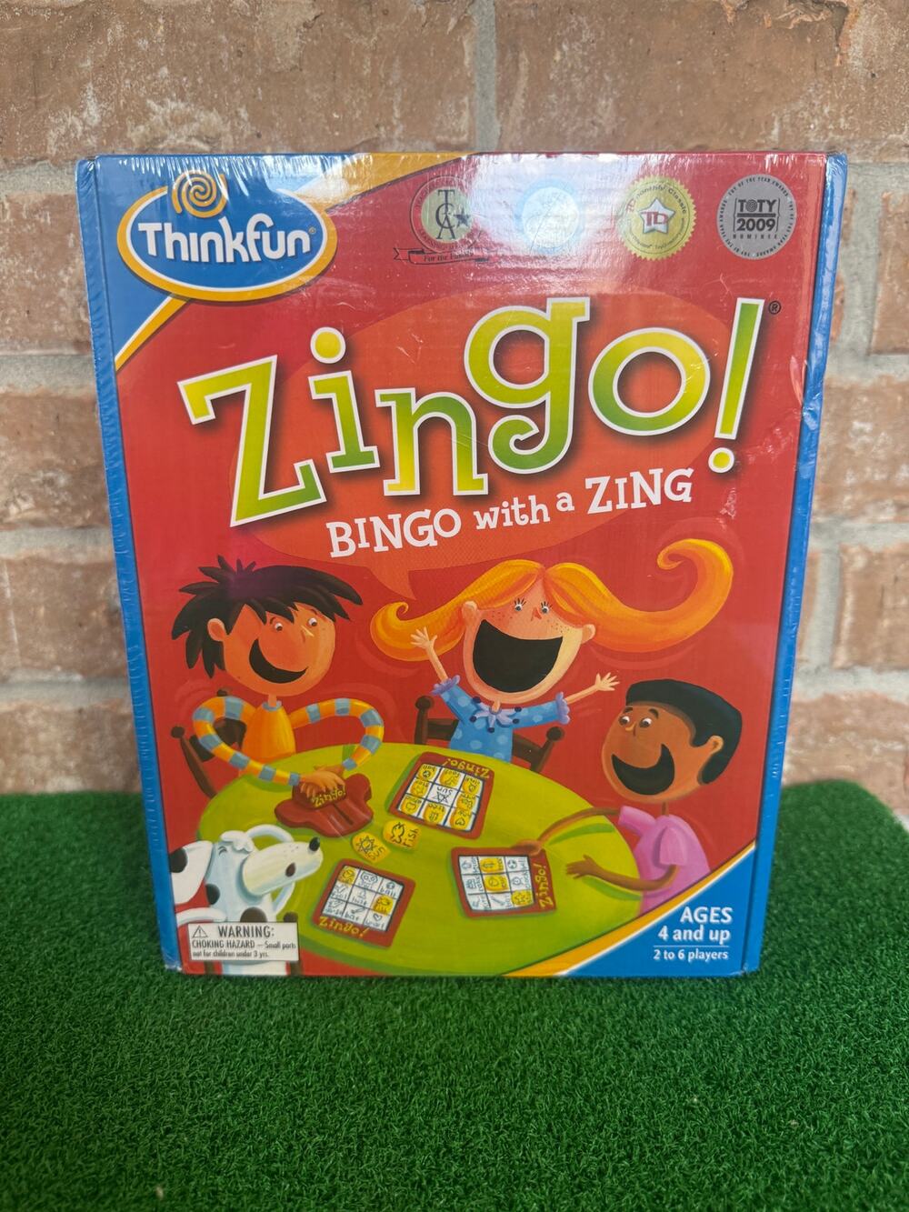 ThinkFun Zingo Bingo With A Zing Game New Sealed Educational Preschool Gift